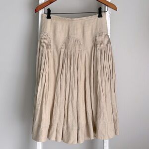 Hugo Boss linen skirt size 0